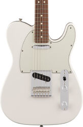 Guitarra eléctrica con forma de tel Fender Player Telecaster (MEX, PF) - Polar white