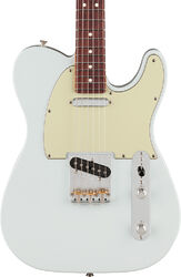 Guitarra eléctrica con forma de tel Fender American Professional Classic Telecaster Silent System (USA, RW) - sonic blue