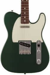 Guitarra eléctrica con forma de tel Fender Made in Japan Traditional 60s Telecaster - Aged sherwood green metallic