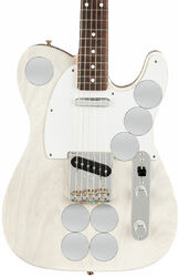 Guitarra eléctrica con forma de tel Fender Telecaster Mirror Jimmy Page US RW - White blonde