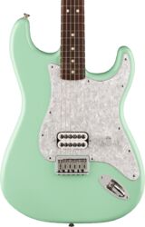 Guitarra eléctrica con forma de str. Fender Tom Delonge Signature Ltd (MEX, RW) - Surf green