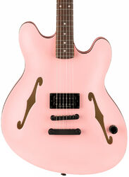 Guitarra eléctrica semi caja Fender Tom DeLonge Starcaster - Satin shell pink