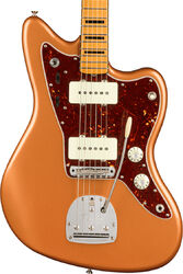 Guitarra electrica retro rock Fender Troy Van Leeuwen Jazzmaster (MEX, MN) - Copper age