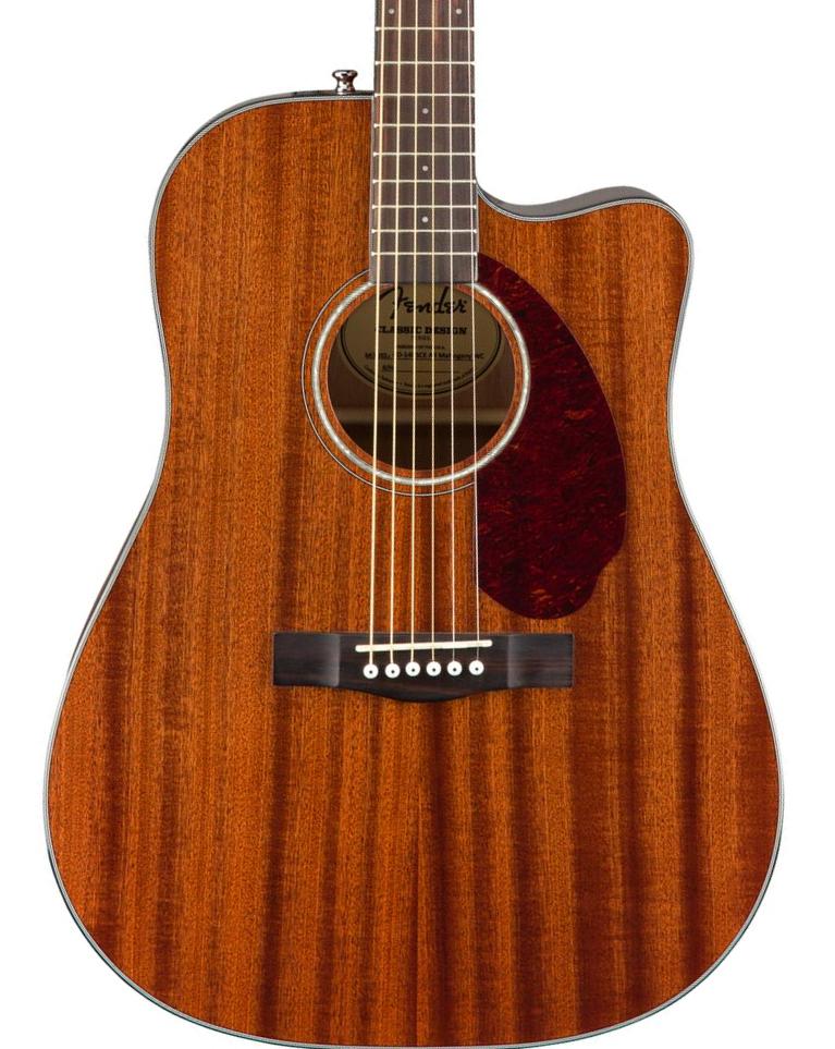 Guitarra folk Fender CD-140SCE All-Mahogany - Natural