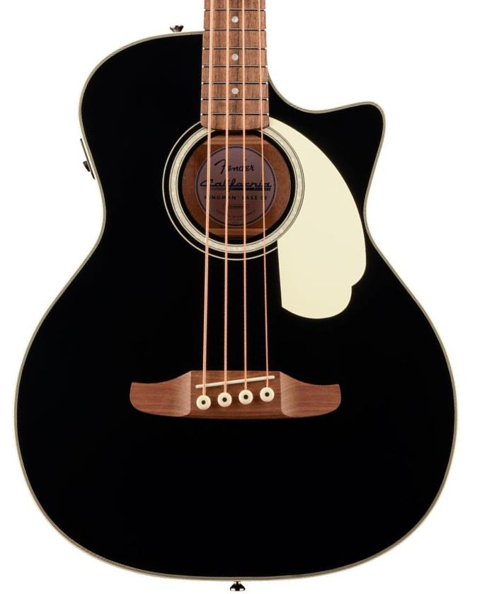 Bajo acústico Fender California Deluxe Kingman Bass CE - Black