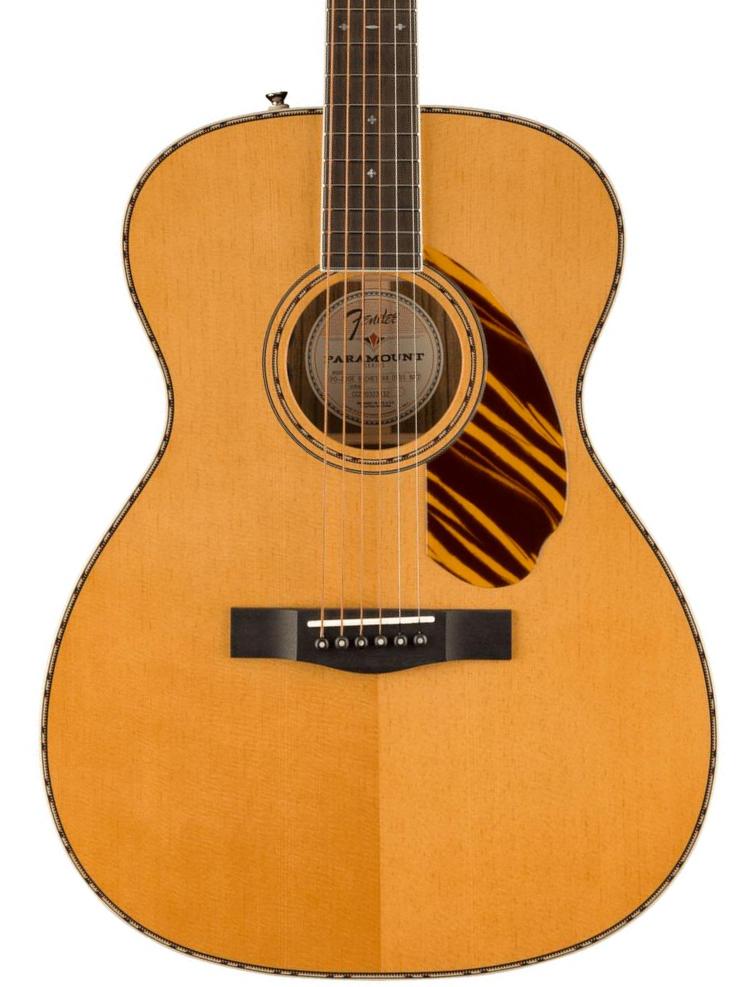 Guitarra folk Fender Paramount FSR PO-220E - Aged natural