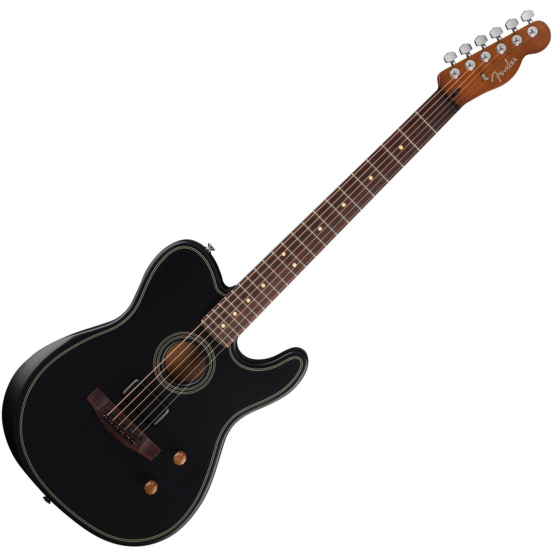 Acoustasonic Standard Telecaster (RW) - black