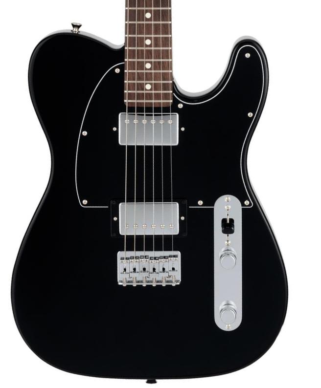 Guitarra eléctrica con forma de tel Fender Made in Japan Hybrid II Telecaster HH (RW) - black