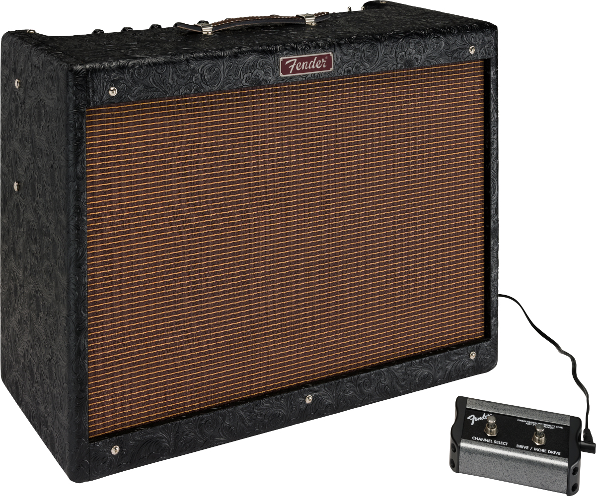 Fender Hot Rod Deluxe 30th Anniversary 40w 1x12 Celestion Creamback 6l6  Black Western - Combo amplificador para guitarra eléctrica - Variation 4