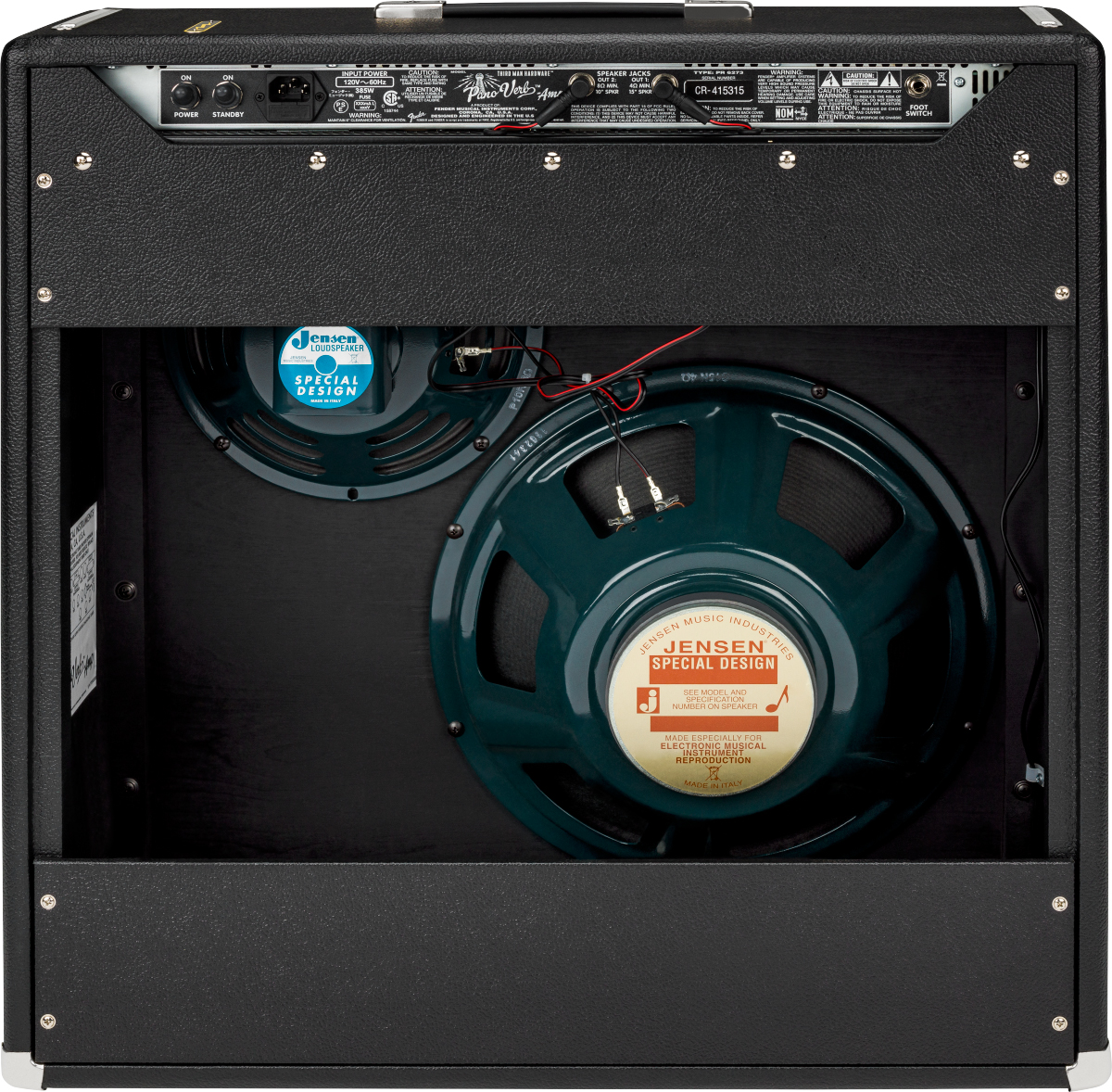 Fender Jack White Pano Verb Combo 1x15 70w 6l6/6v6 - Combo amplificador para guitarra eléctrica - Variation 2