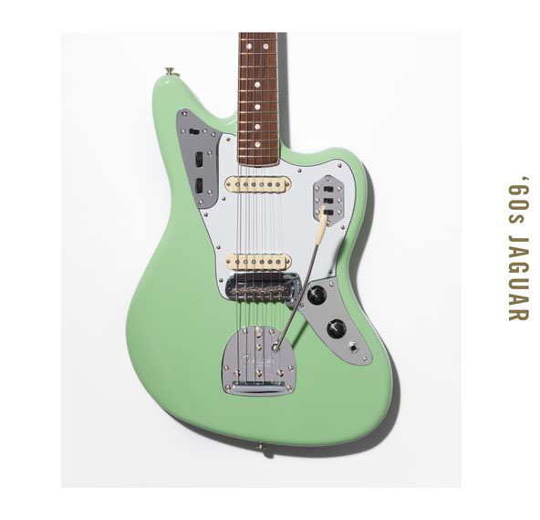 Fender Jaguar '60s American Original Usa Ss Rw - Surf Green - Guitarra electrica retro rock - Variation 3