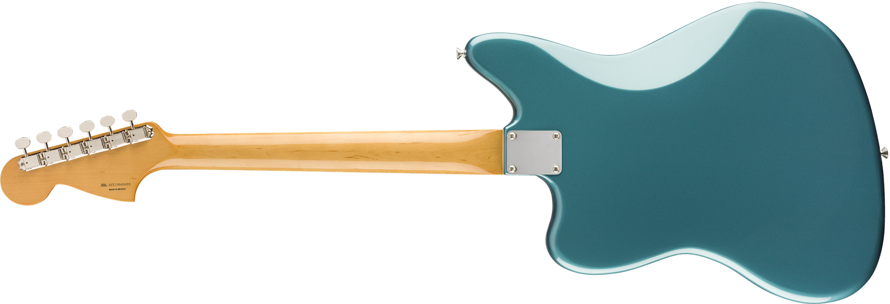 Fender Jaguar 60s Vintera Vintage Mex Pf - Ocean Turquoise - Guitarra electrica retro rock - Variation 1