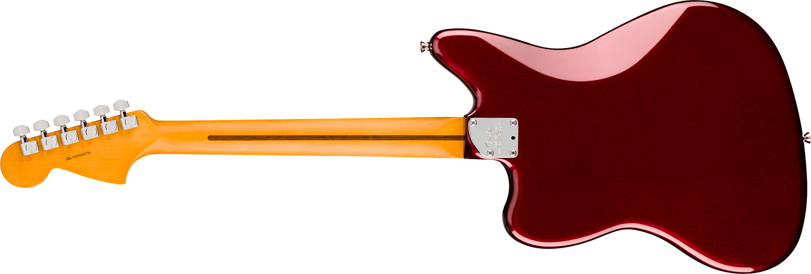 Fender Jaguar American Pro. Usa Shsc 2s Trem Rw - Oxblood - Guitarra electrica retro rock - Variation 1