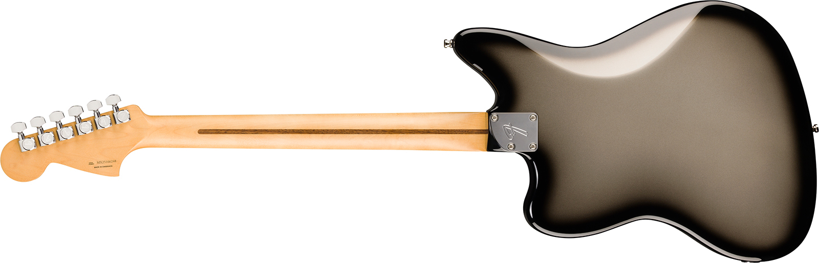 Fender Jaguar Baritone Player Fusion Ltd 2h Ht Eb - Silverburst - Guitarra eléctrica barítono - Variation 1