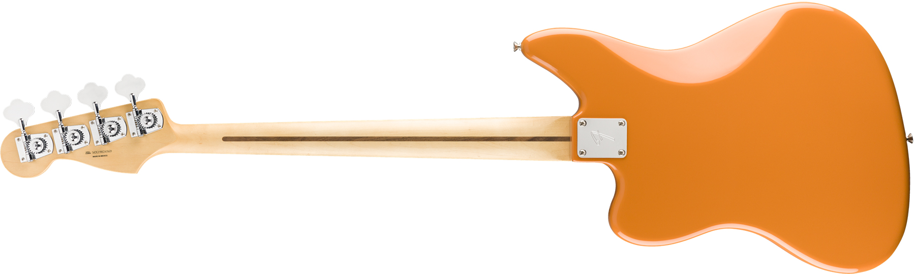 Fender Jaguar Bass Player Mex Mn - Capri Orange - Bajo eléctrico de cuerpo sólido - Variation 1
