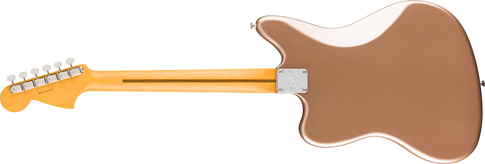 Fender Jaguar Classic American Pro Usa Shsc 2s Trem Rw - Faded Firemist Gold - Guitarra electrica retro rock - Variation 1