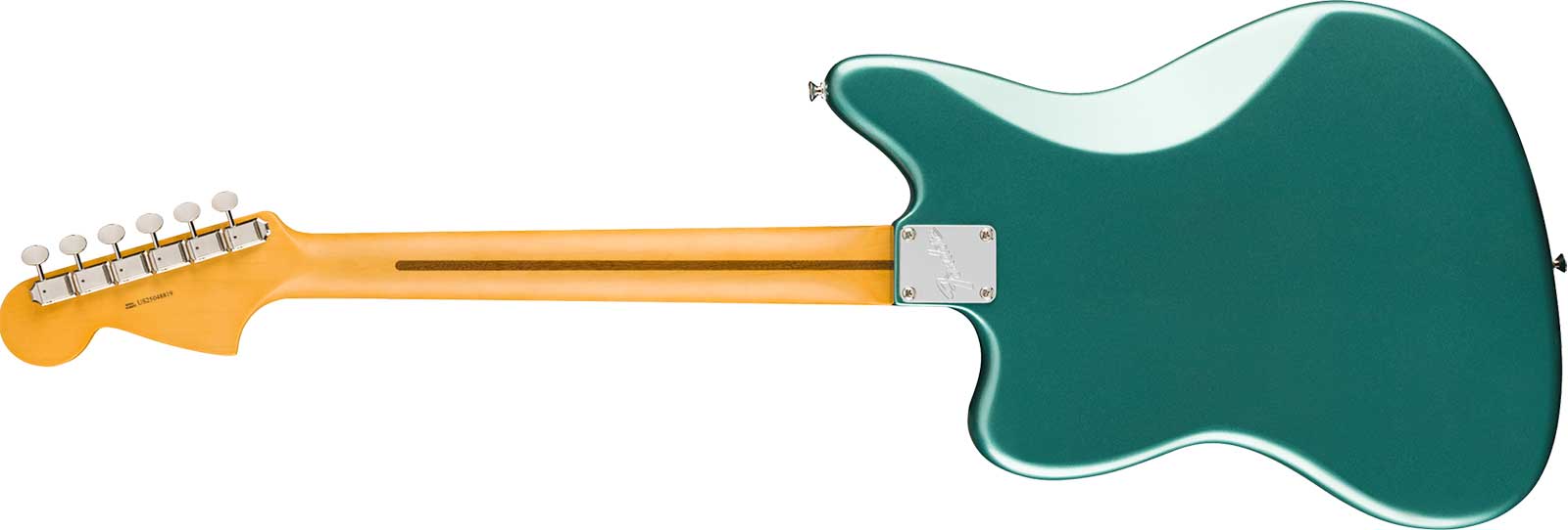 Fender Jaguar Classic American Pro Usa Shsc 2s Trem Rw - Faded Sherwood Green Metallic - Guitarra electrica retro rock - Variation 1