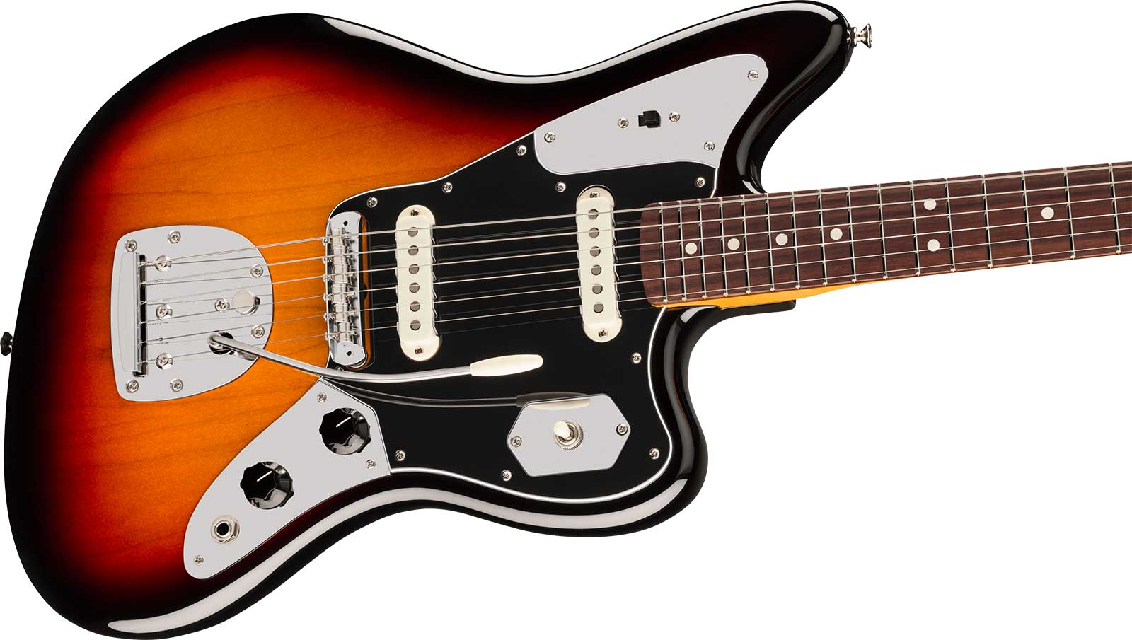 Fender Jaguar Classic American Pro Usa Shsc 2s Trem Rw - 3-color Sunburst - Guitarra electrica retro rock - Variation 2