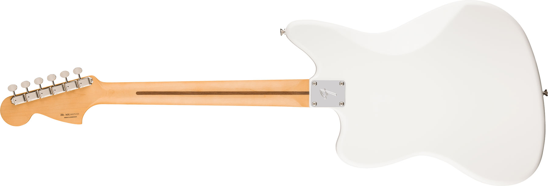 Fender Jaguar Player Ii Mex 2s Trem Rw - Polar White - Guitarra electrica retro rock - Variation 1