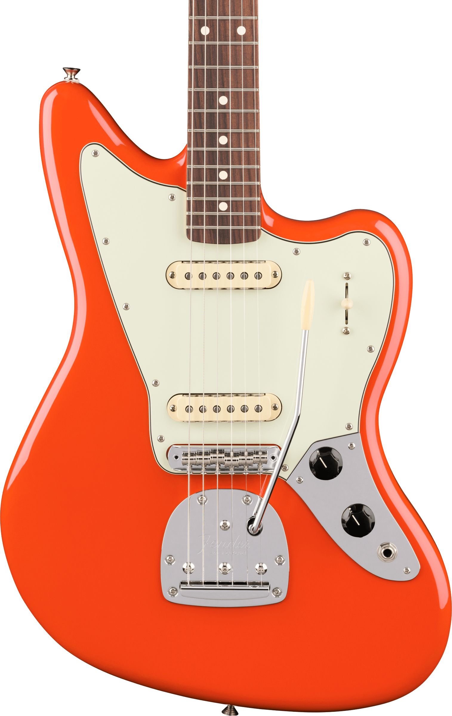 Fender Jaguar Player Ii Mex Trem 2s Rw - Rallye Orange - Guitarra electrica retro rock - Variation 2