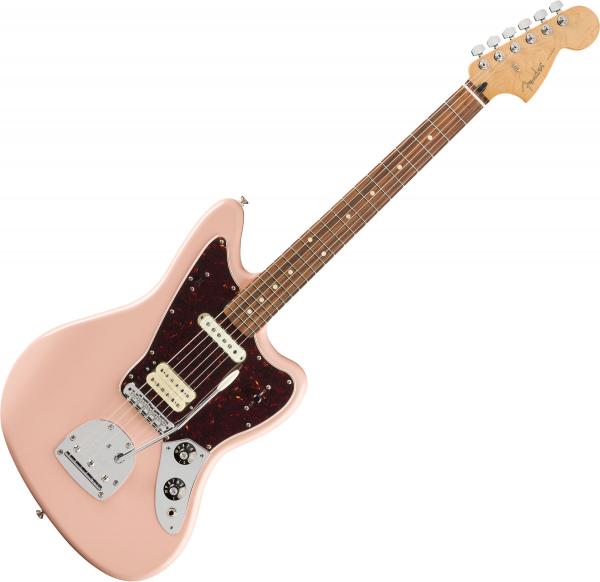 Guitarra eléctrica de cuerpo sólido Fender Player Jaguar Ltd (MEX, PF) - Shell pink