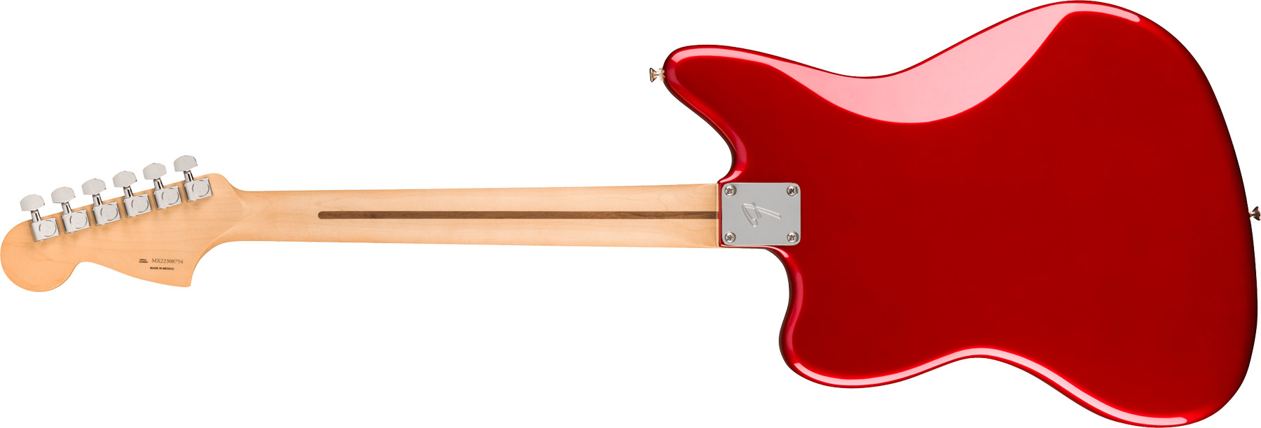 Fender Jaguar Player Mex 2023 Hs Trem Pf - Candy Apple Red - Guitarra electrica retro rock - Variation 1
