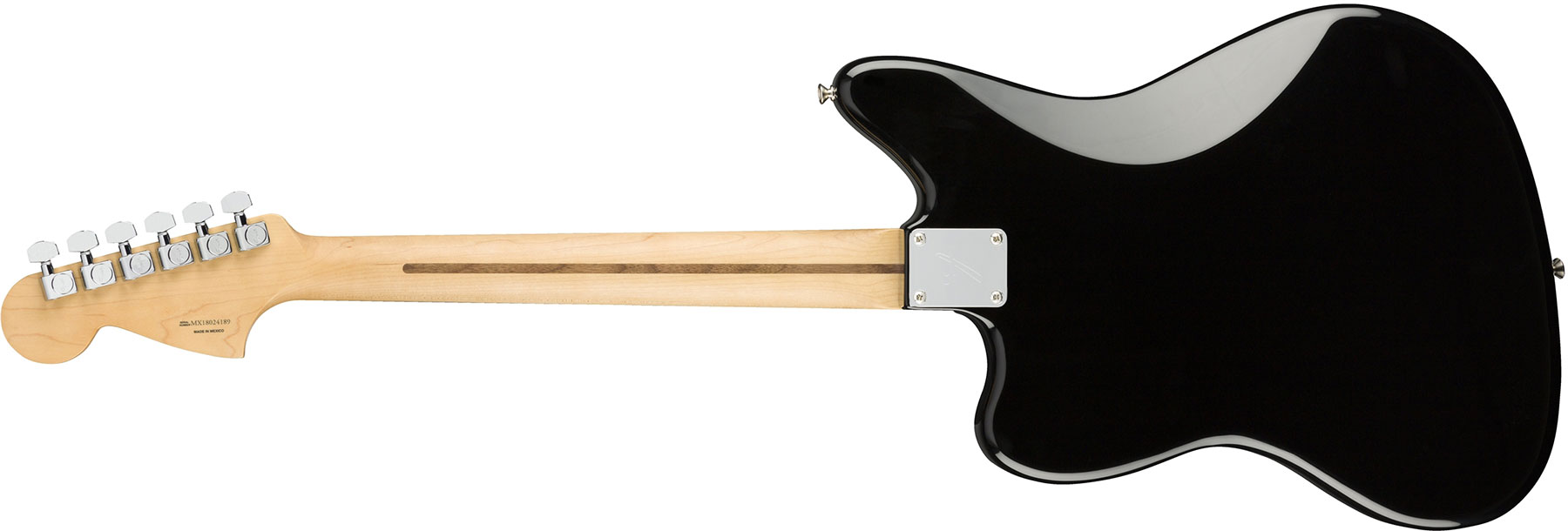 Fender Jaguar Player Mex Hs Pf - Black - Guitarra electrica retro rock - Variation 1
