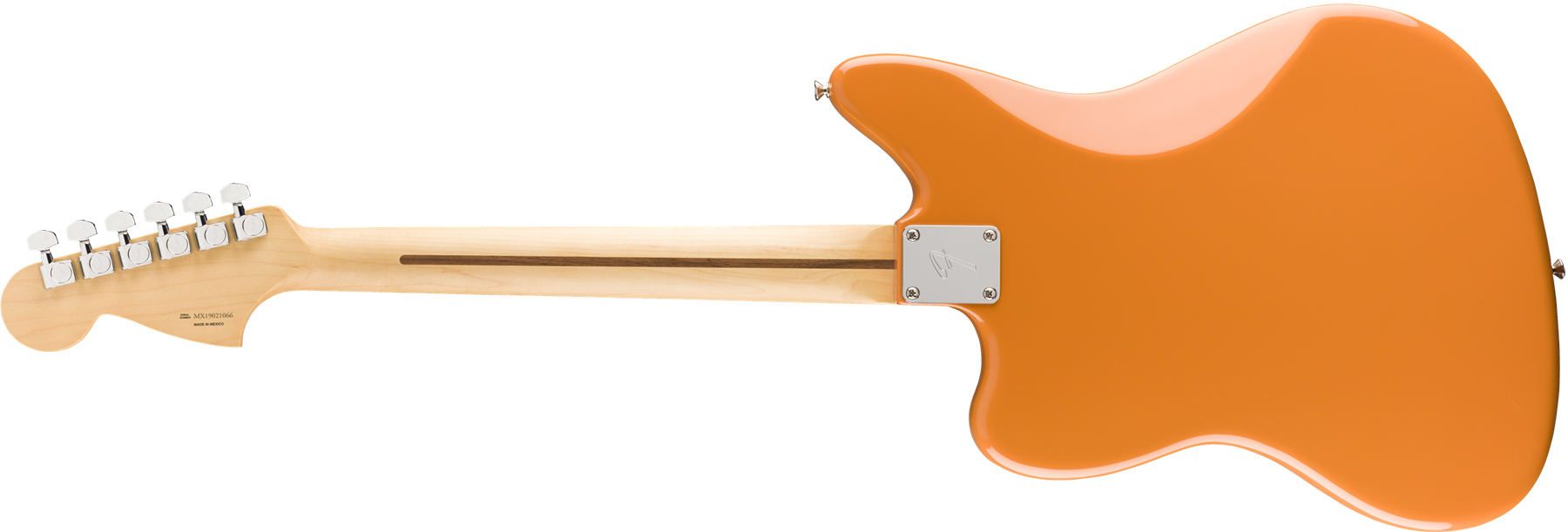 Fender Jaguar Player Mex Hs Pf - Capri Orange - Guitarra electrica retro rock - Variation 1