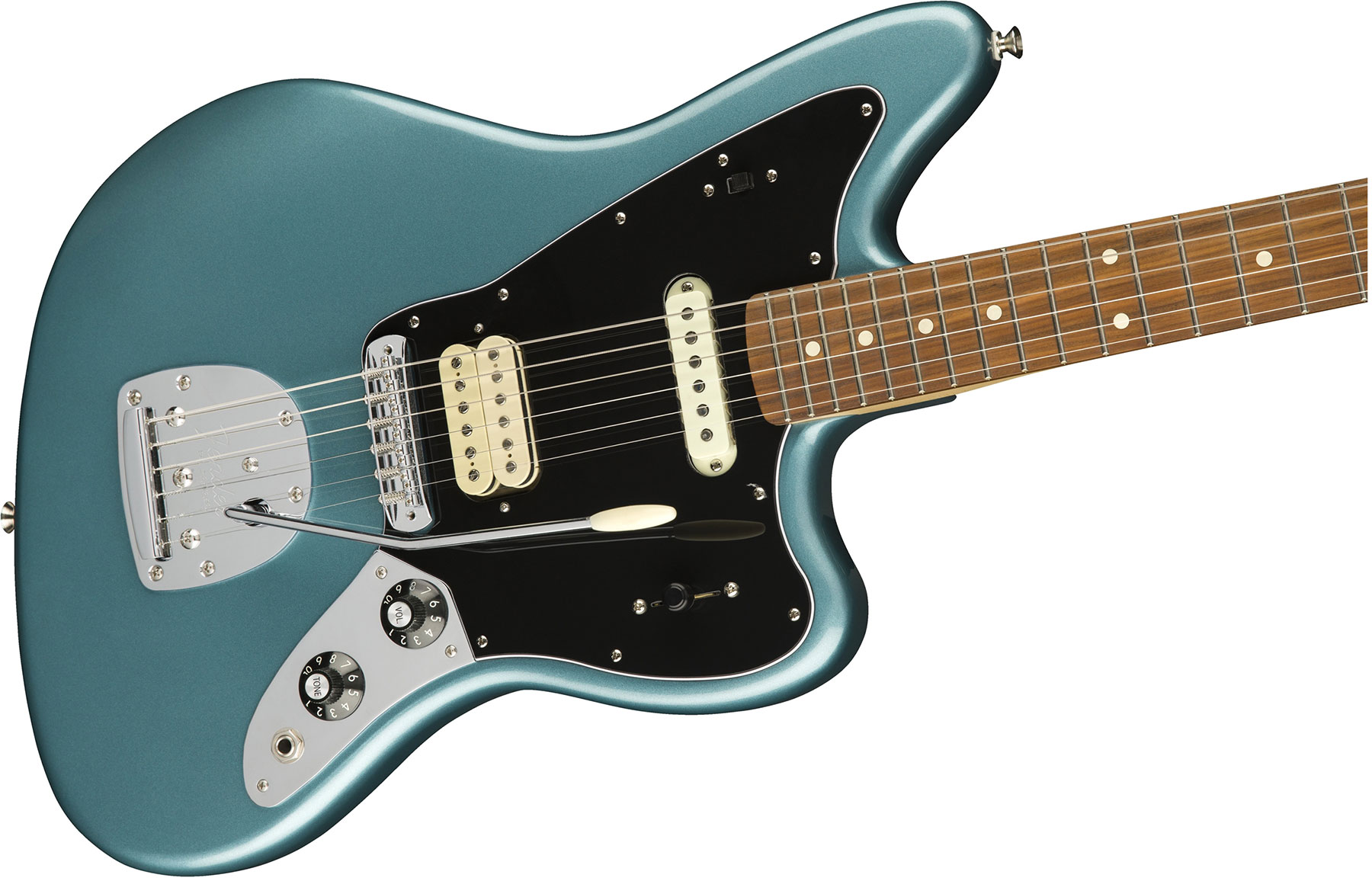 Fender Jaguar Player Mex Hs Trem Pf - Tidepool - Guitarra electrica retro rock - Variation 2