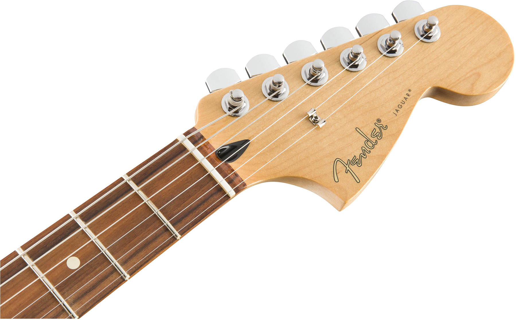 Fender Jaguar Player Mex Hs Pf - Black - Guitarra electrica retro rock - Variation 3