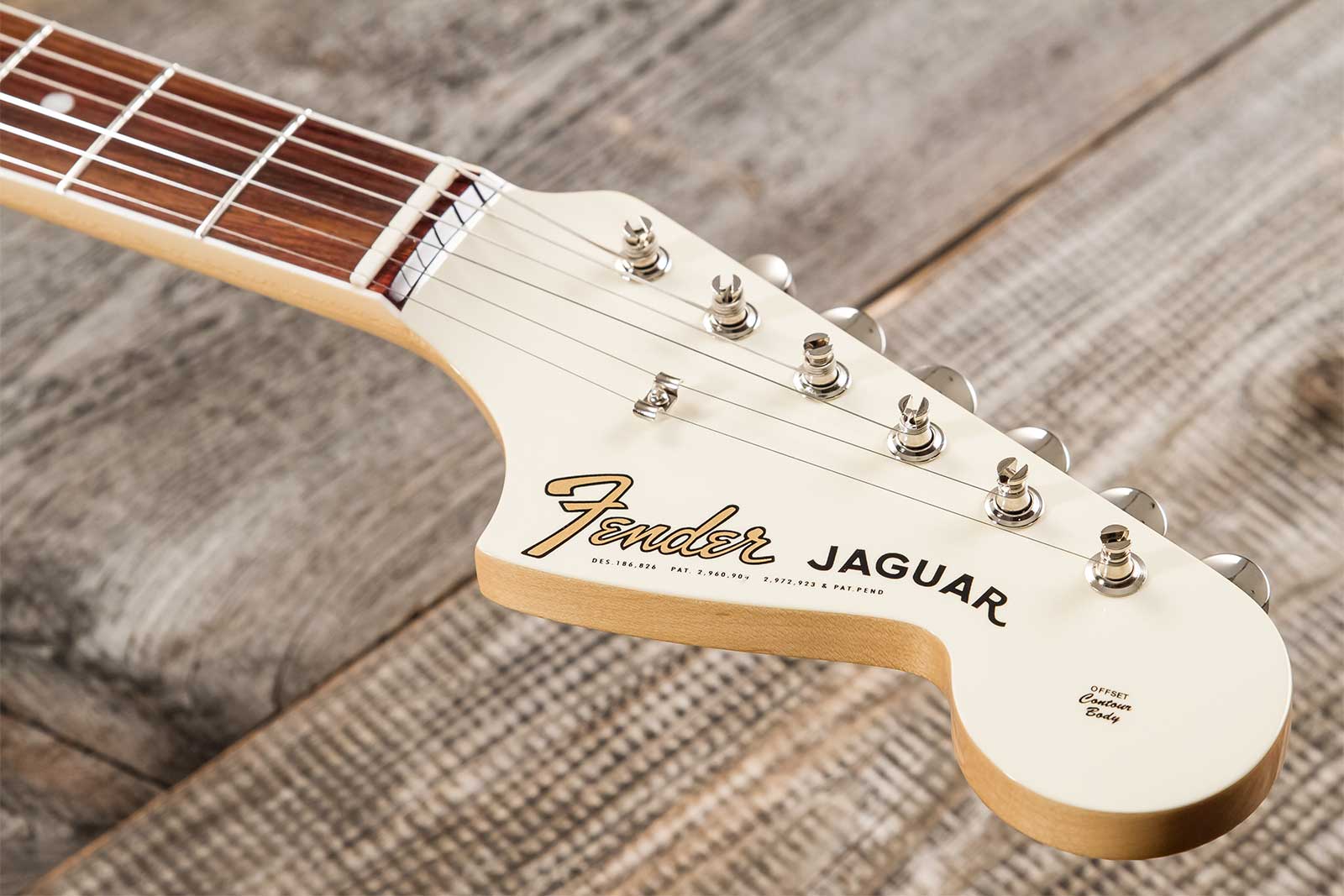 Fender Jaguar Traditional Ii 60s Japan 2s Trem Rw - Olympic White - Guitarra electrica retro rock - Variation 10