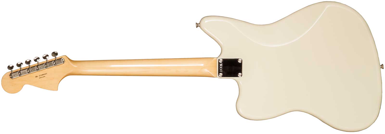 Fender Jaguar Traditional Ii 60s Japan 2s Trem Rw - Olympic White - Guitarra electrica retro rock - Variation 4