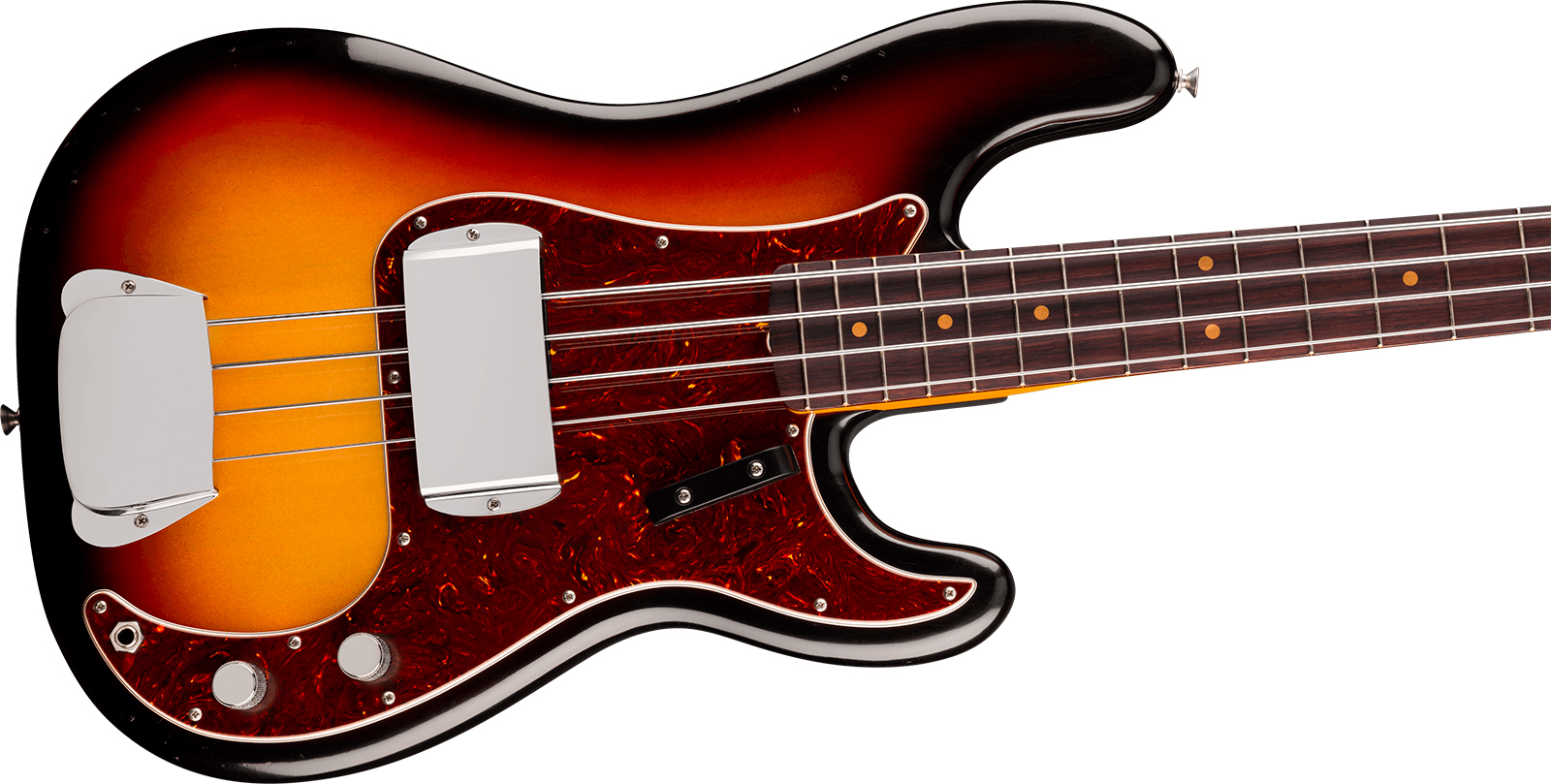 Fender James Jamerson Precision Bass 1962 Signature Usa Rw - Heirloom 3-color Sunburst - Bajo eléctrico de cuerpo sólido - Variation 2