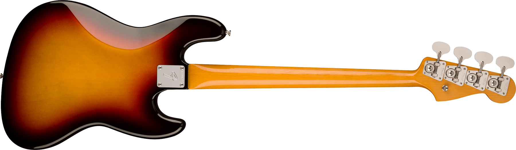 Fender Jazz Bass 1966 American Vintage Ii Lh Gaucher Usa Rw - 3-color Sunburst - Bajo eléctrico de cuerpo sólido - Variation 1