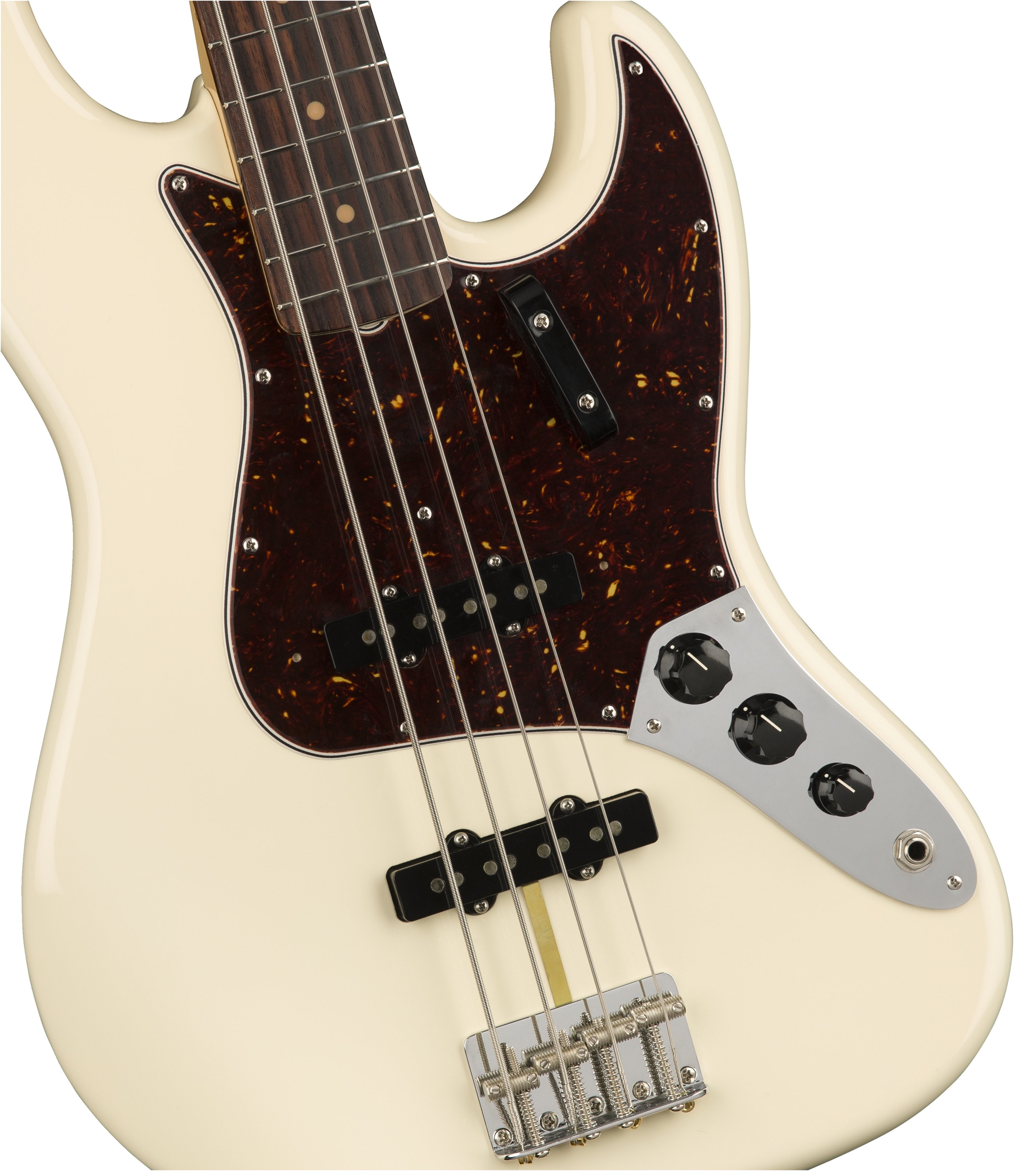 Fender Jazz Bass '60s American Original Usa Rw - Olympic White - Bajo eléctrico de cuerpo sólido - Variation 1