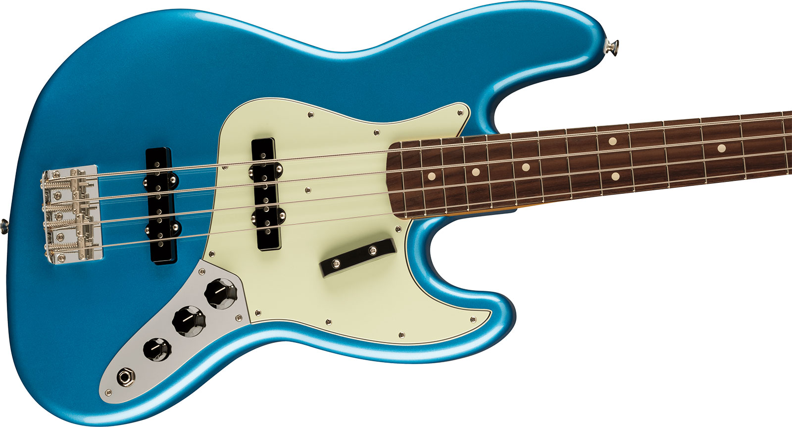 Fender Jazz Bass 60s Vintera Ii Mex Rw - Lake Placid Blue - Bajo eléctrico de cuerpo sólido - Variation 2