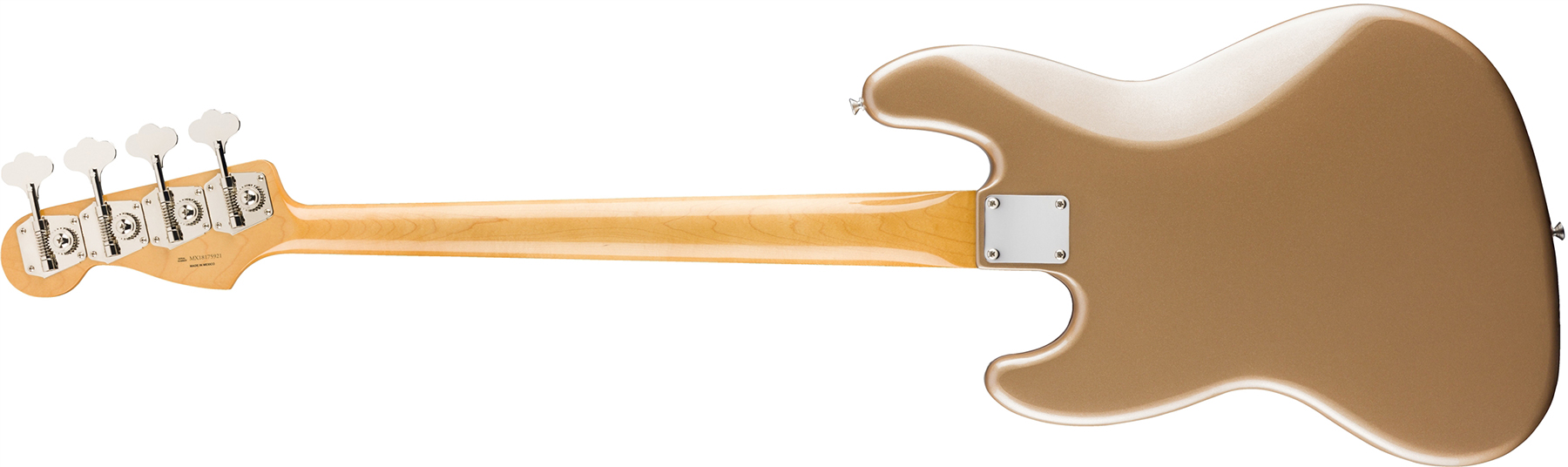 Fender Jazz Bass 60s Vintera Vintage Mex Pf - Firemist Gold - Bajo eléctrico de cuerpo sólido - Variation 1