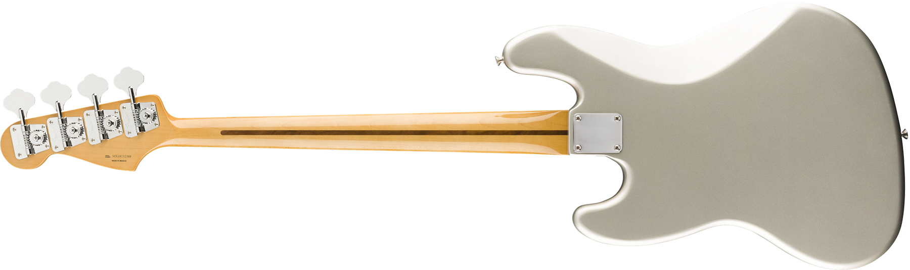 Fender Jazz Bass 70s Vintera Vintage Mex Pf - Inca Silver - Bajo eléctrico de cuerpo sólido - Variation 1