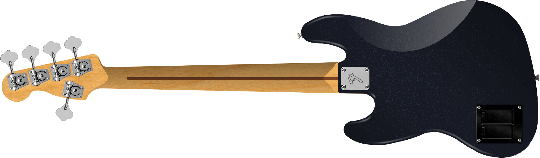 Fender Jazz Bass Active V Player Ii Modified Mex 5c Mn - Dusk - Bajo eléctrico de cuerpo sólido - Variation 1