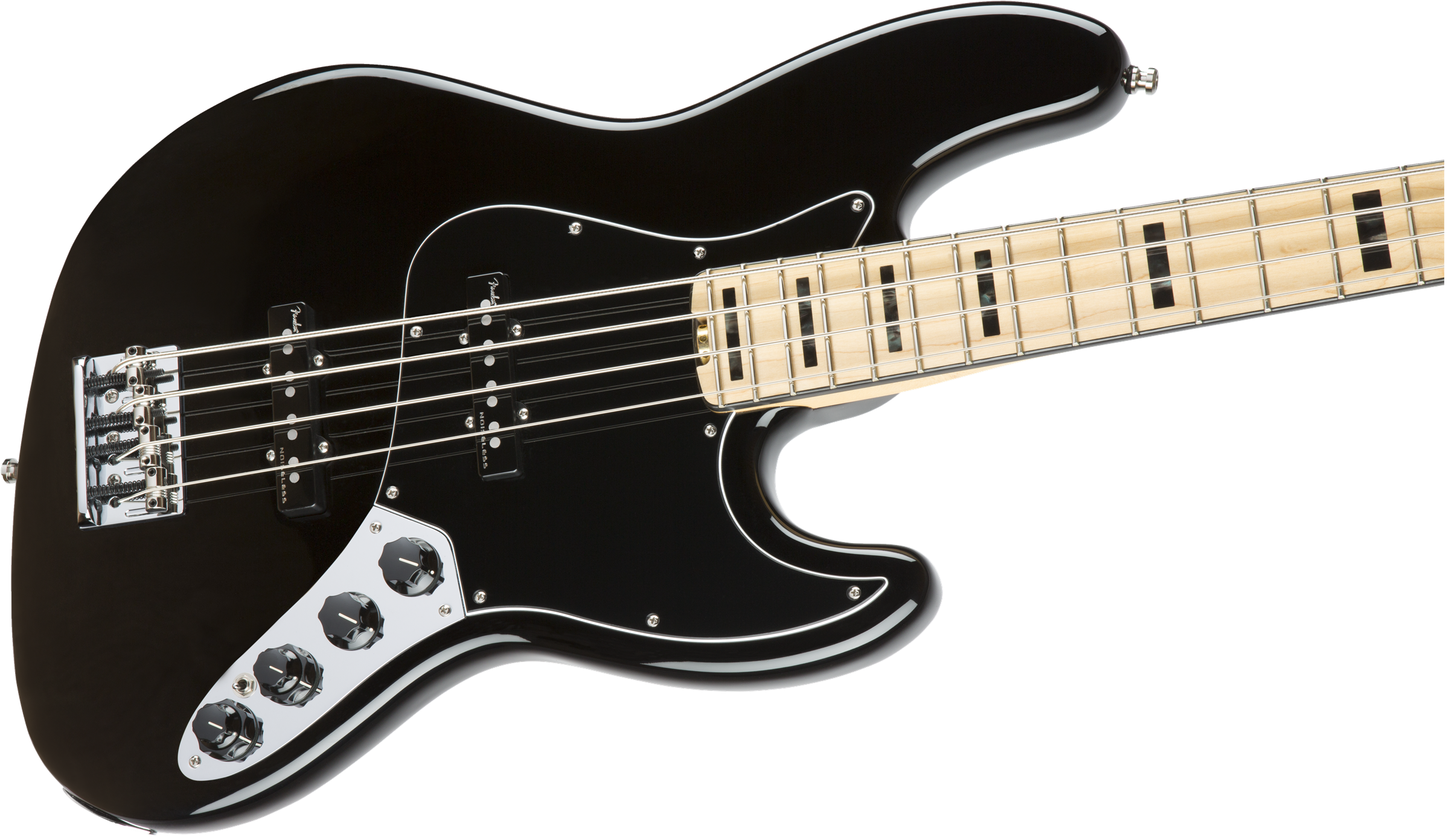 Fender Jazz Bass American Elite 2016 (usa, Mn) - Black - Bajo eléctrico de cuerpo sólido - Variation 2