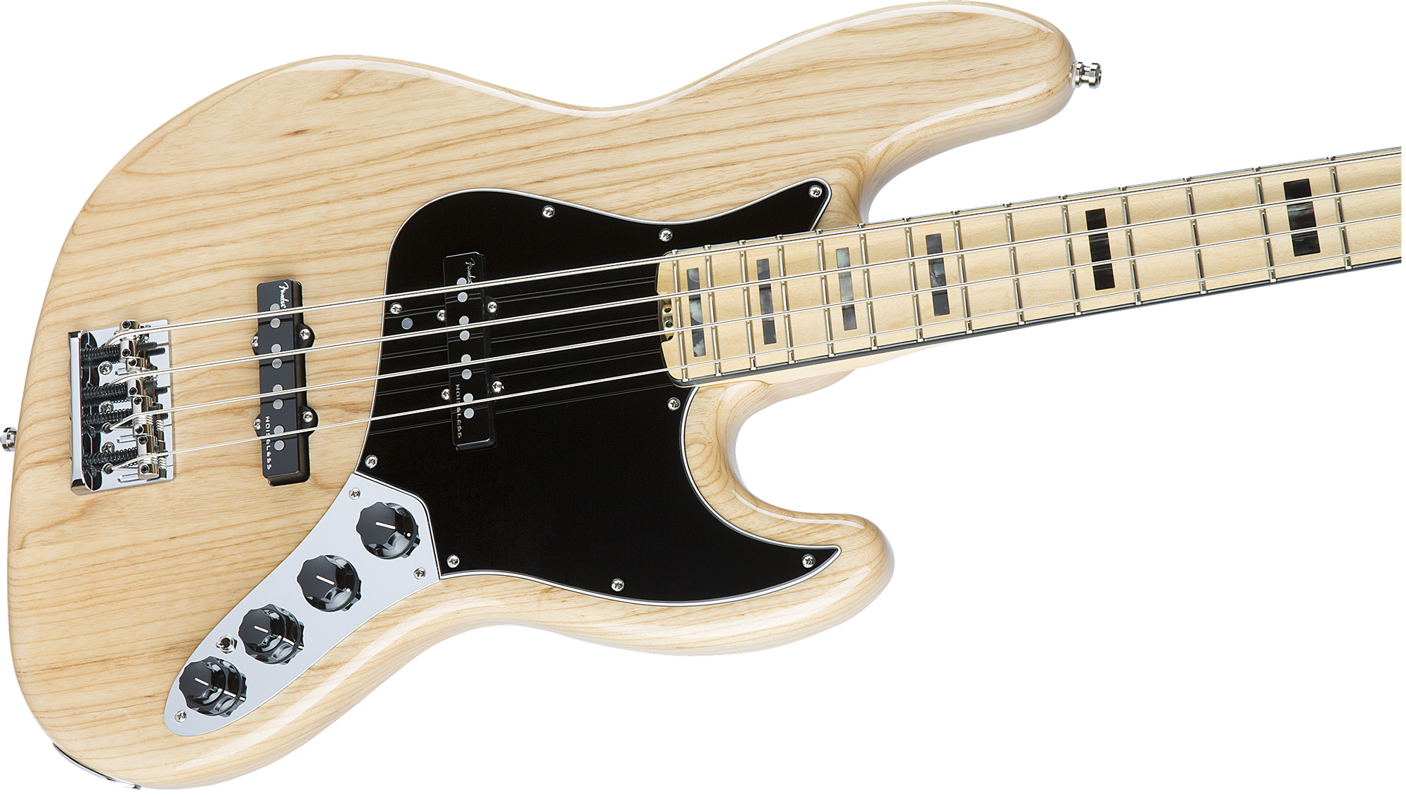 Fender Jazz Bass American Elite Ash 2016 (usa, Mn) - Natural - Bajo eléctrico de cuerpo sólido - Variation 3