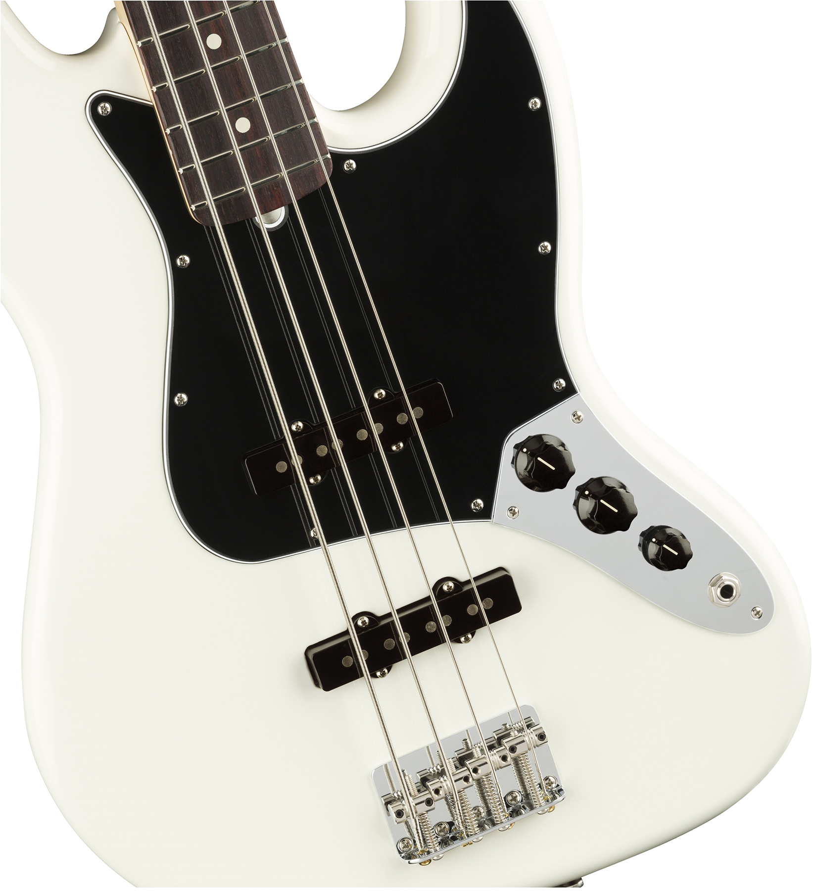 Fender Jazz Bass American Performer Usa Rw - Arctic White - Bajo eléctrico de cuerpo sólido - Variation 2