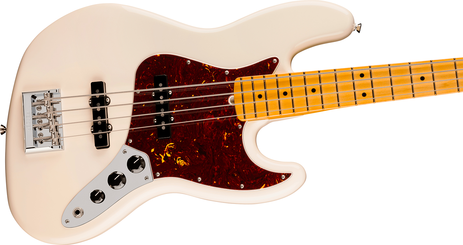 Fender Jazz Bass American Pro. Usa Mn - Olympic White - Bajo eléctrico de cuerpo sólido - Variation 2