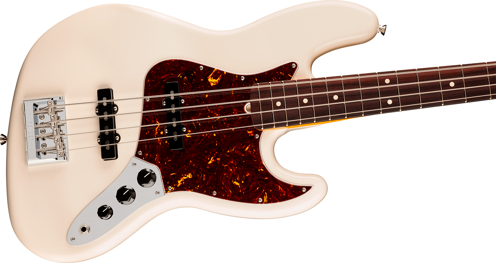 Fender Jazz Bass American Pro. Usa Rw - Olympic White - Bajo eléctrico de cuerpo sólido - Variation 2