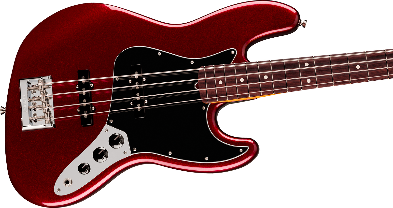 Fender Jazz Bass American Pro. Usa Rw - Oxblood - Bajo eléctrico de cuerpo sólido - Variation 2