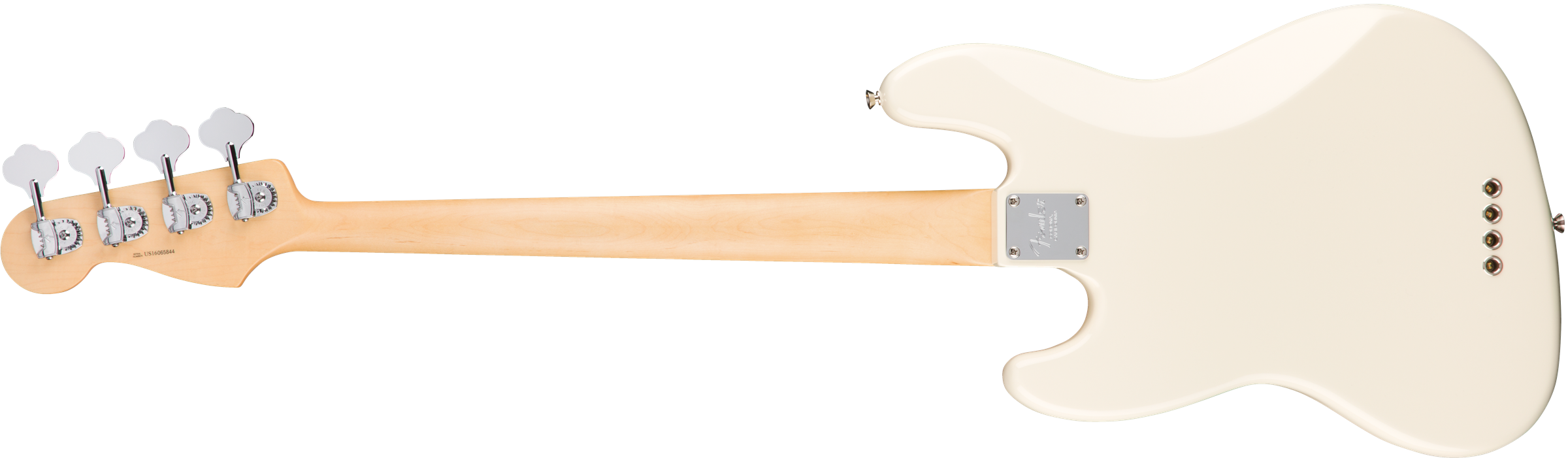 Fender Jazz Bass American Professional 2017 Usa  Mn - Olympic White - Bajo eléctrico de cuerpo sólido - Variation 1