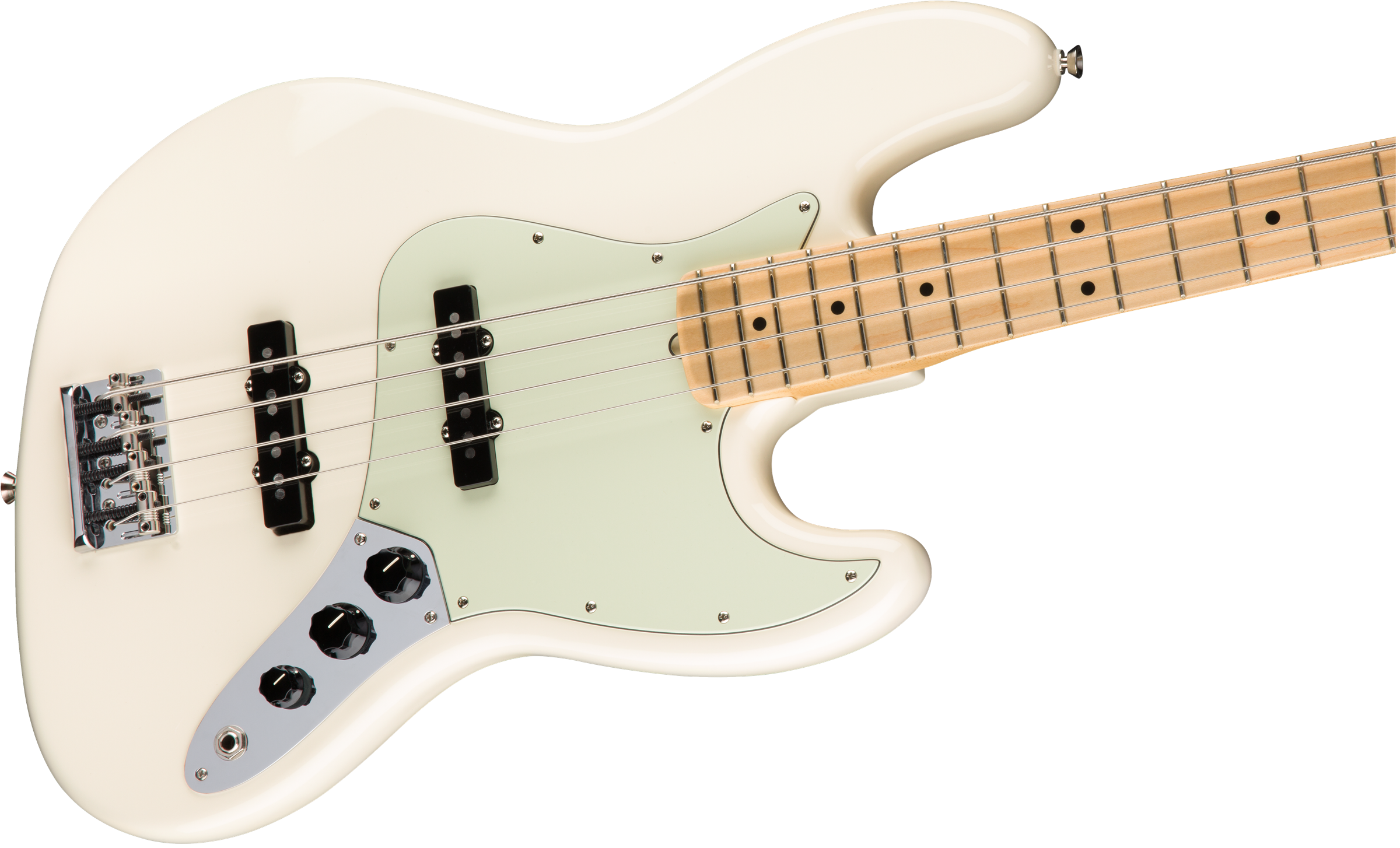 Fender Jazz Bass American Professional 2017 Usa  Mn - Olympic White - Bajo eléctrico de cuerpo sólido - Variation 3