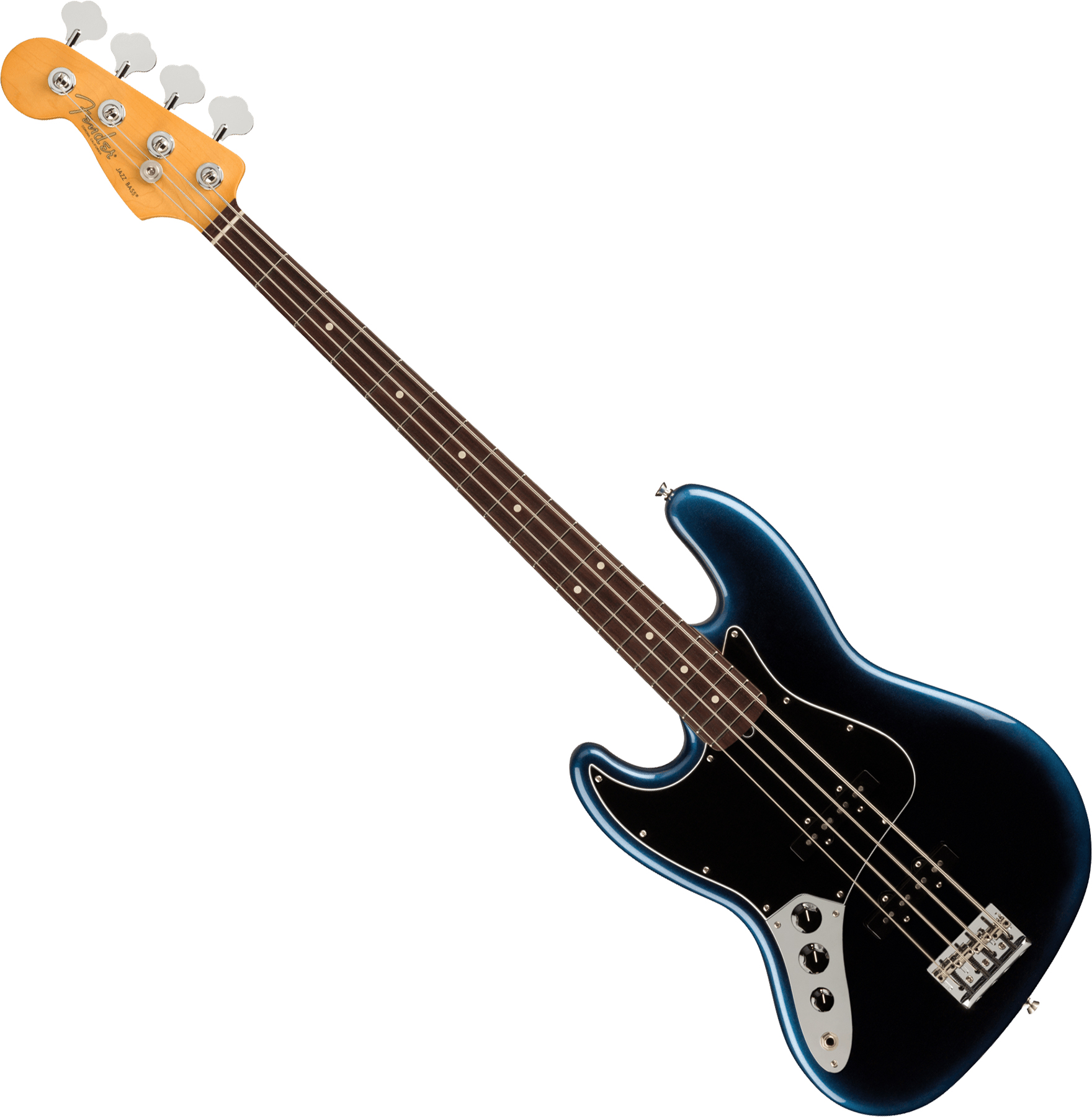 Bajo eléctrico de cuerpo sólido Fender American Professional II Jazz Bass  Zurdo (USA, RW) - dark night azul