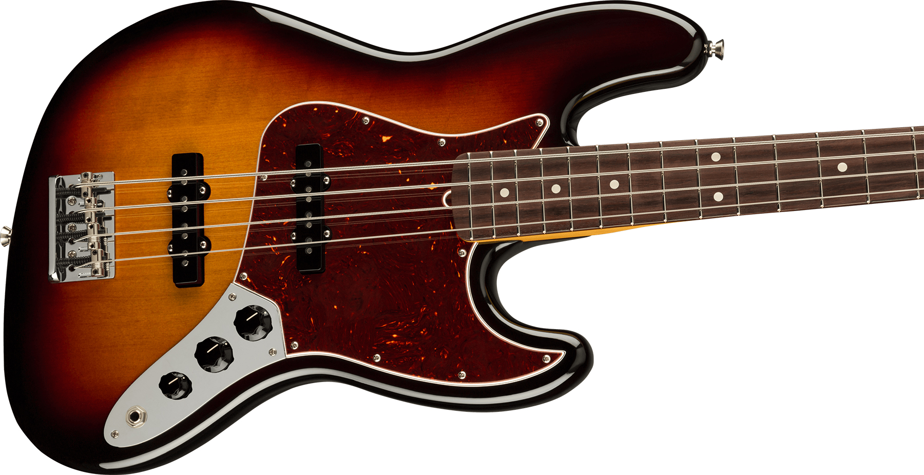 Fender Jazz Bass American Professional Ii Lh Gaucher Usa Rw - 3-color Sunburst - Bajo eléctrico de cuerpo sólido - Variation 2
