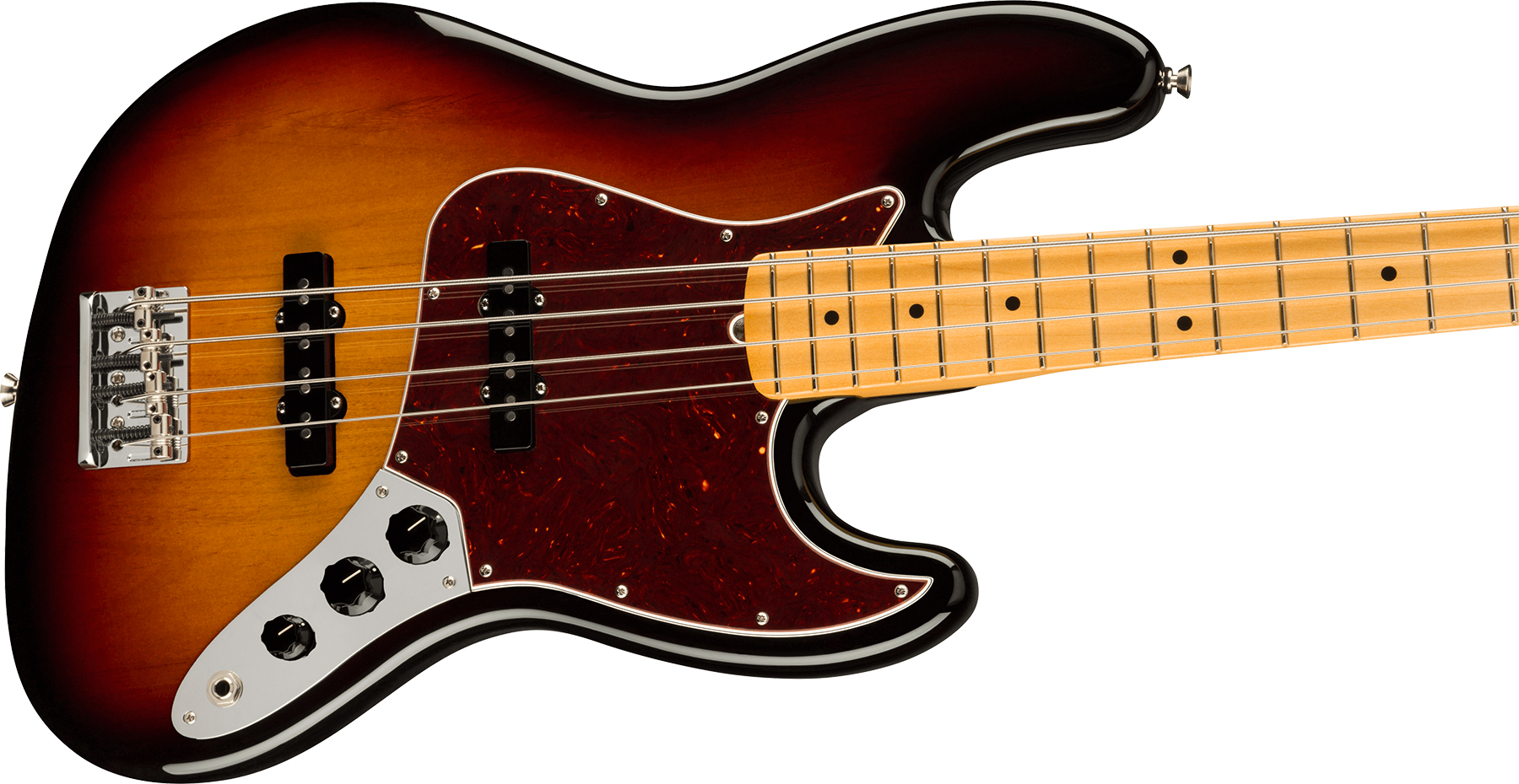 Fender Jazz Bass American Professional Ii Usa Mn - 3-color Sunburst - Bajo eléctrico de cuerpo sólido - Variation 2